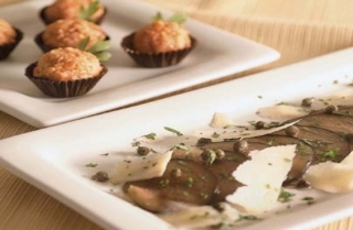 Carpaccio de berenjenas
